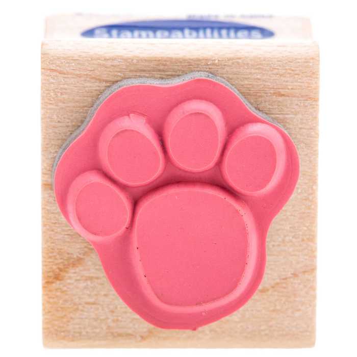 Tiny Paw Rubber Stamp Hobby Lobby 256818